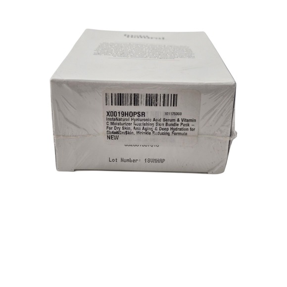 InstaNatural Vitamin C‎ Face Moisturizer Hyaluronic Acid Serum  Duo New Sealed - Picture 8 of 8